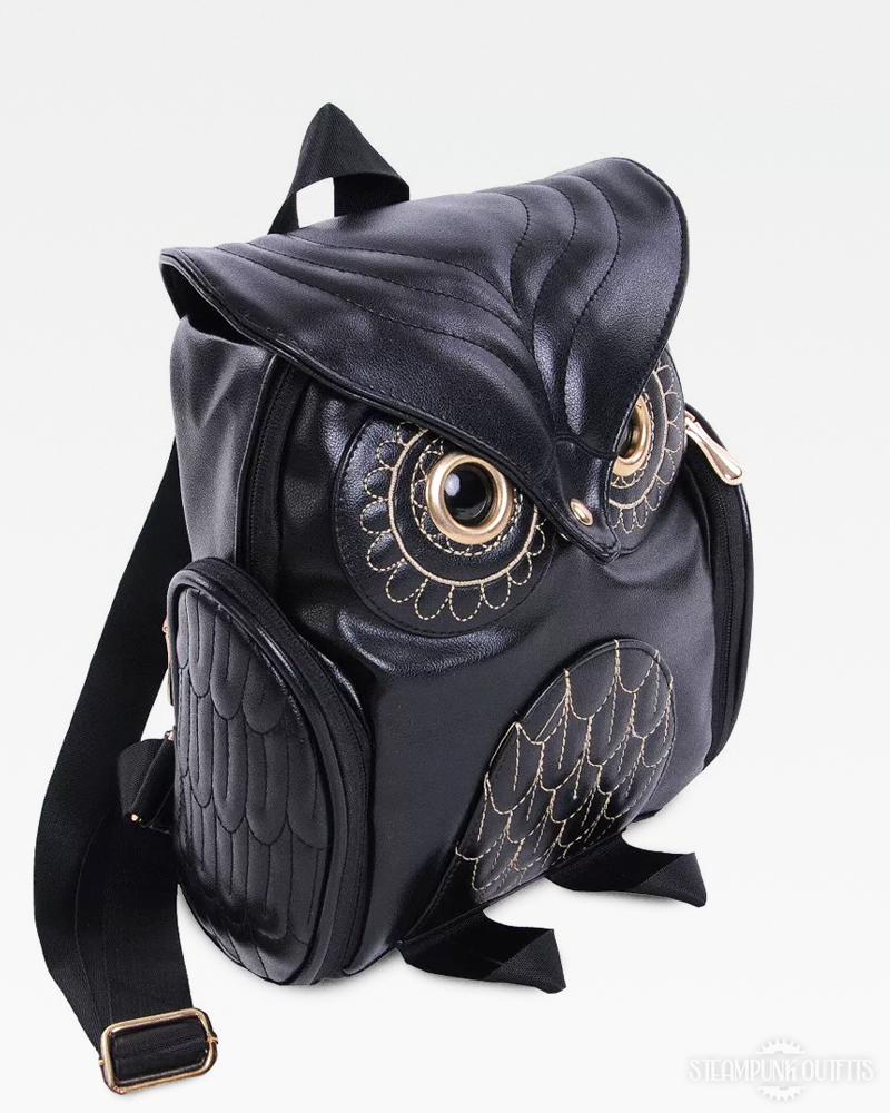 Steampunk Eulen Rucksack