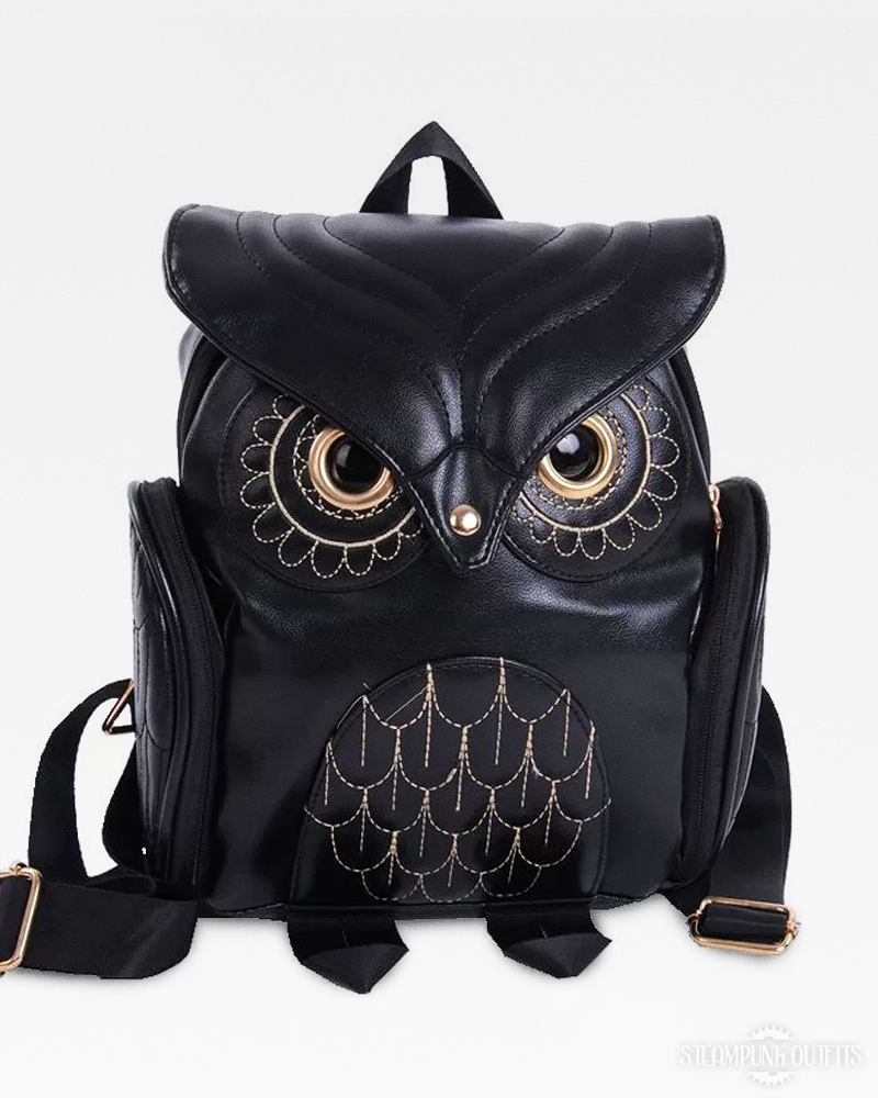 Steampunk Eulen Rucksack
