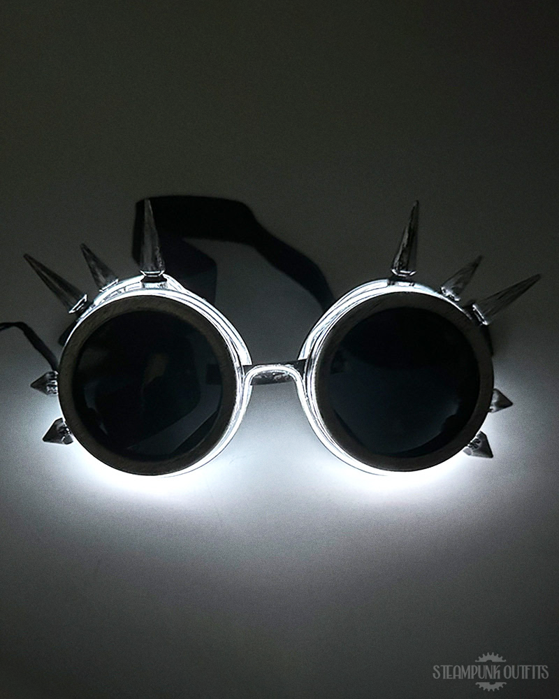 Steampunk Goggles mit LED