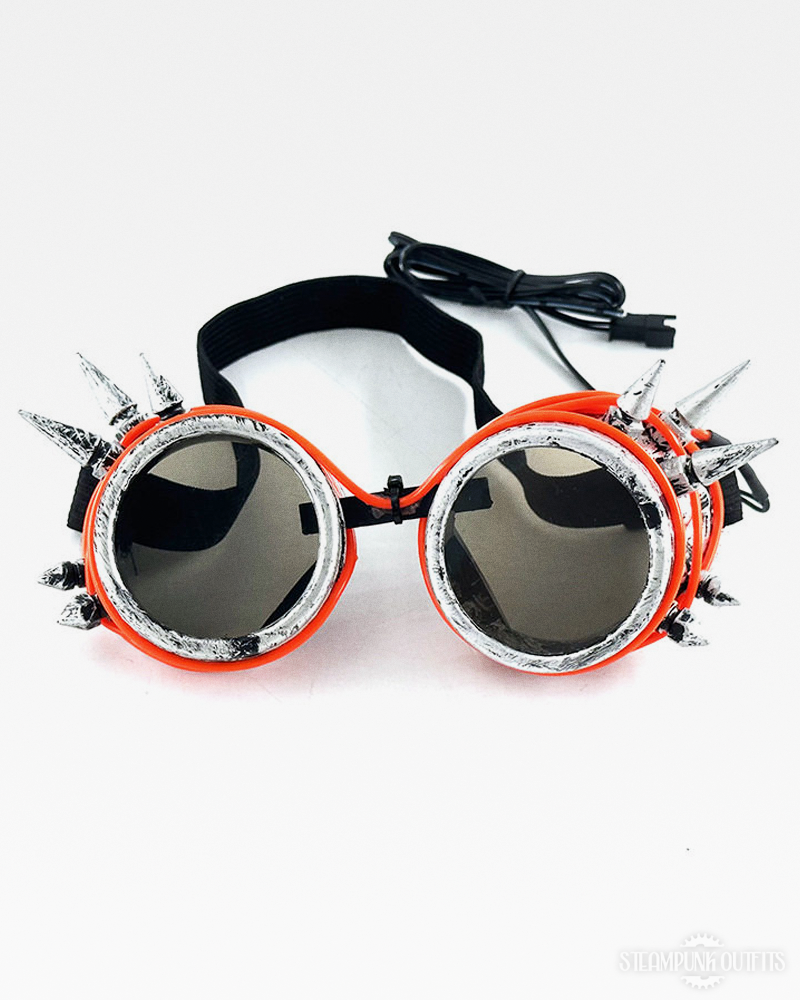 Steampunk Goggles mit LED