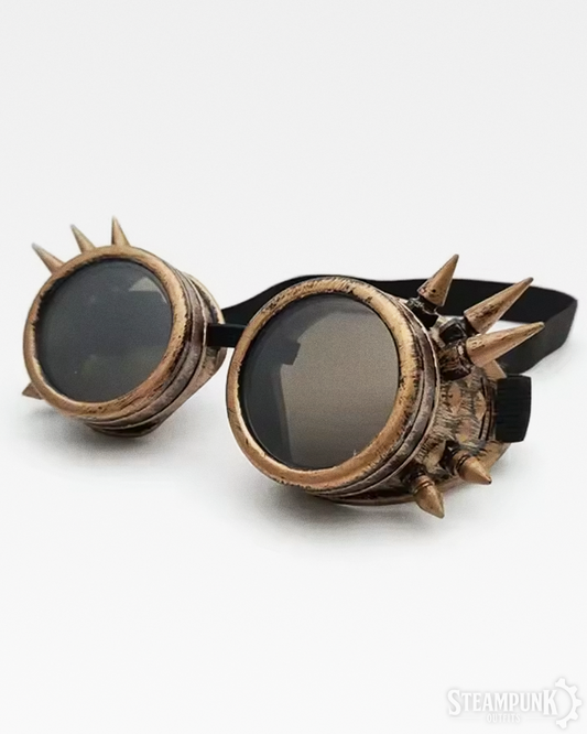 Steampunk Goggles mit Spikes