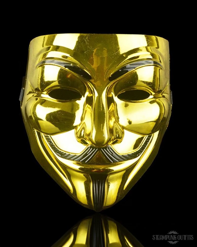 Steampunk Guy Fawkes Maske