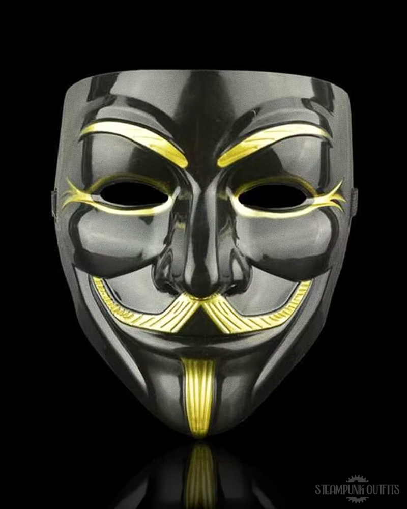 Steampunk Guy Fawkes Maske