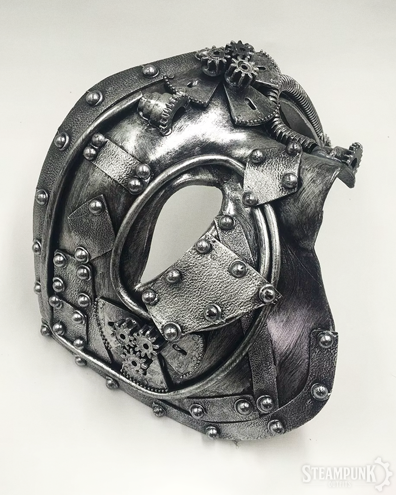 Steampunk Halbmaske