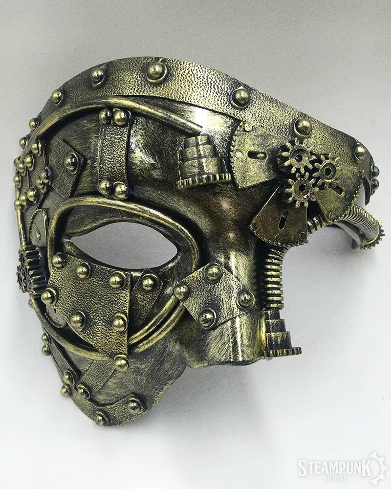 Steampunk Halbmaske