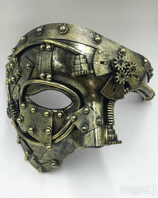 Steampunk Halbmaske