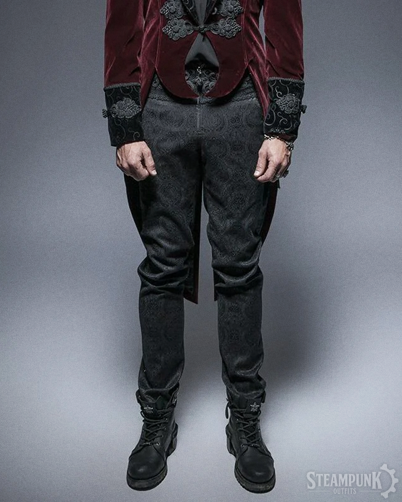 Steampunk Herren Hose