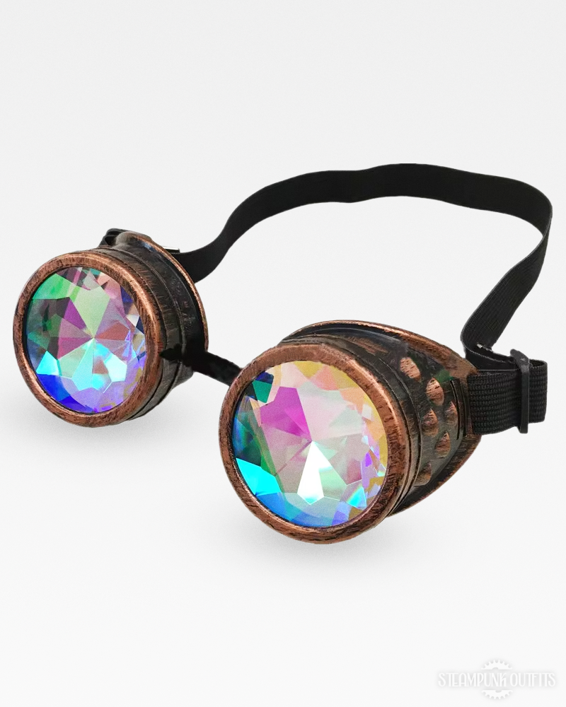 Steampunk Kaleidoskop Schutzbrille