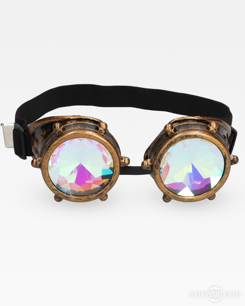Steampunk Kaleidoskop Schutzbrille