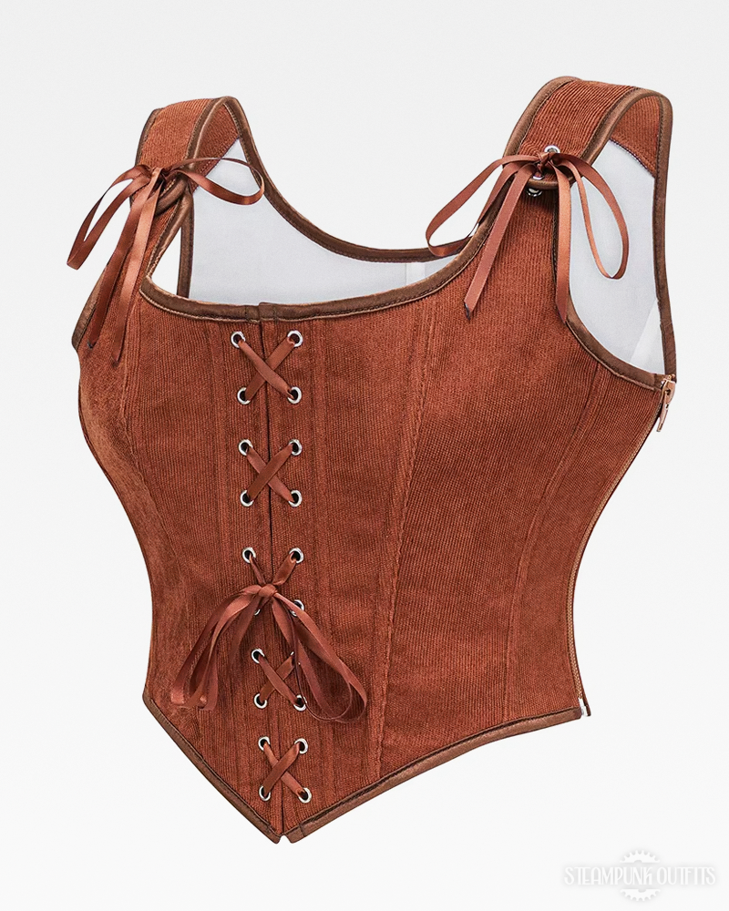Steampunk Korsett aus Cord