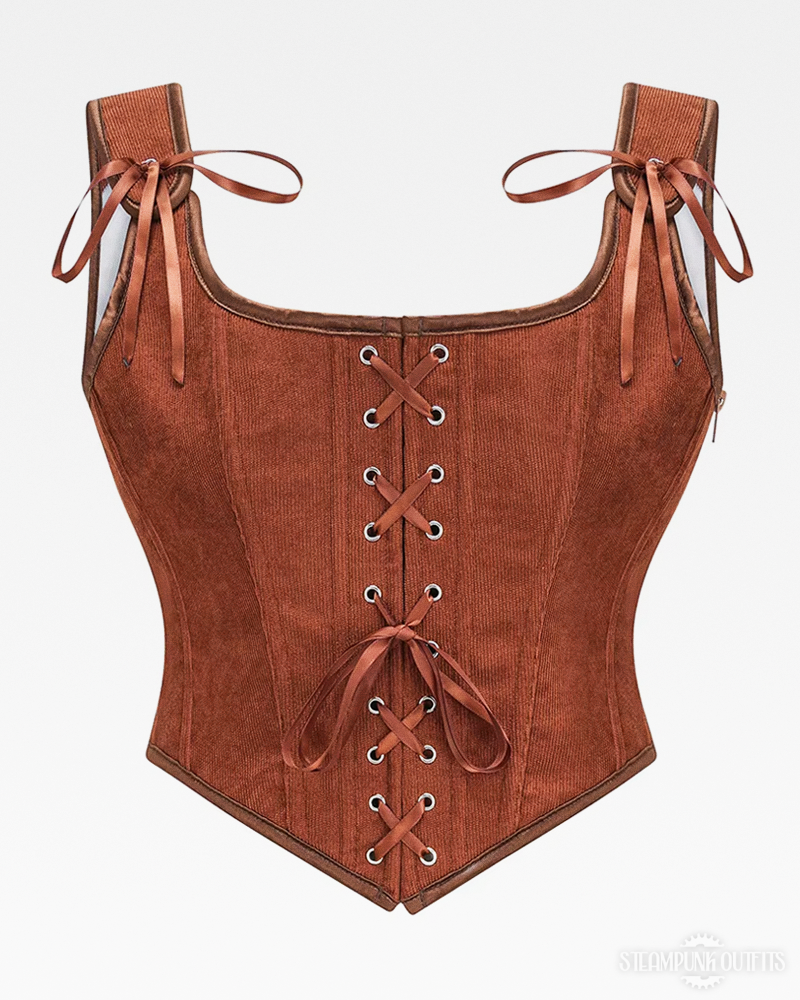 Steampunk Korsett aus Cord