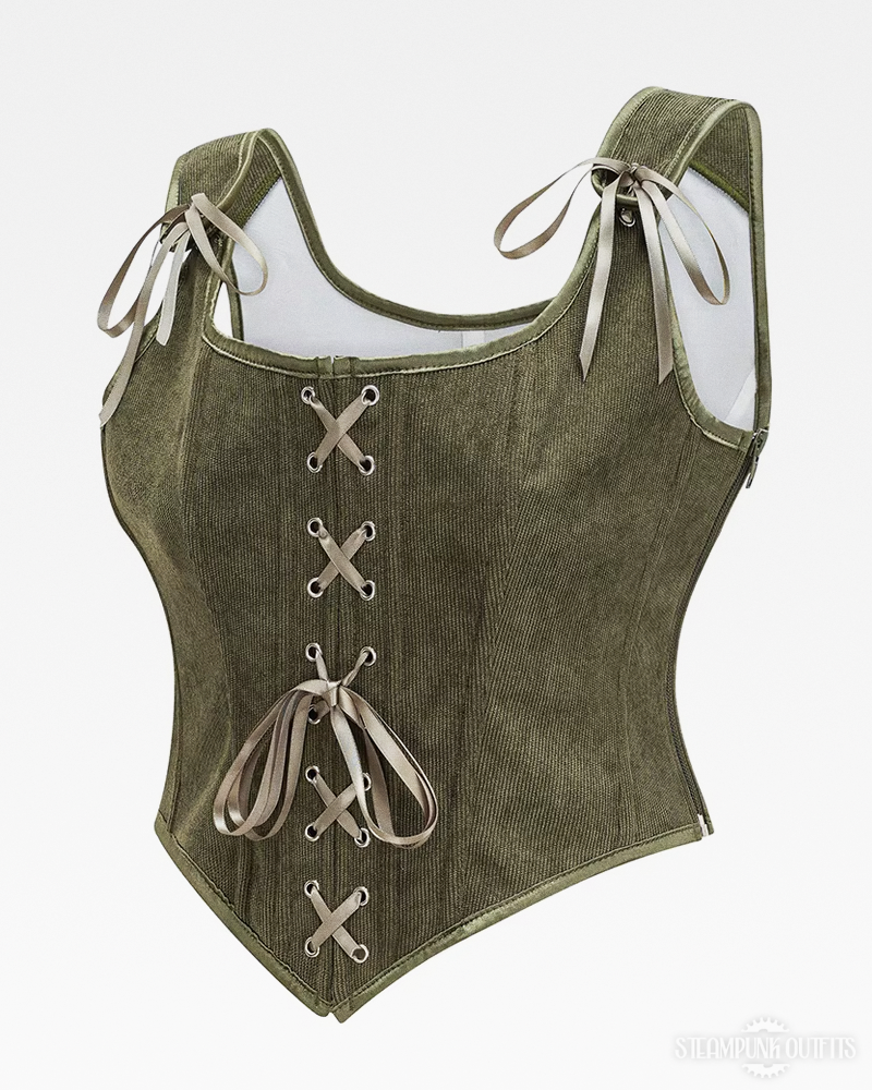Steampunk Korsett aus Cord