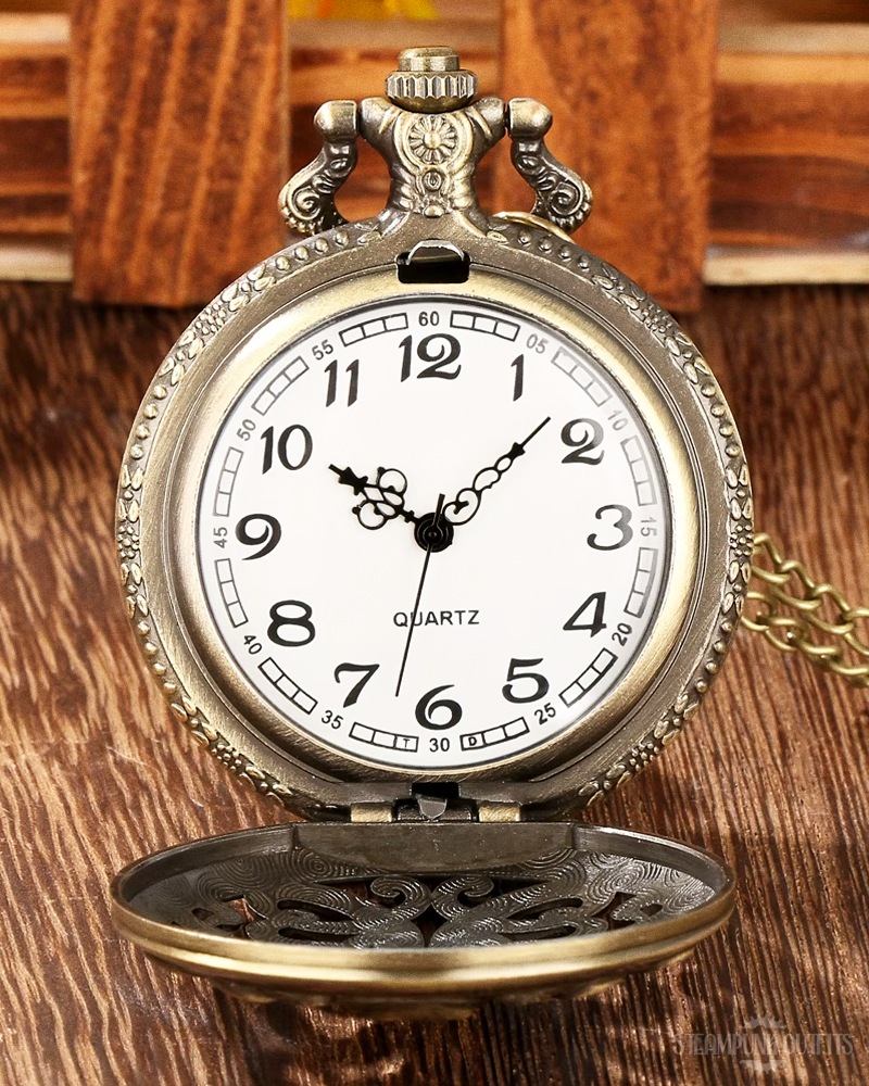Steampunk Kraken Taschenuhr