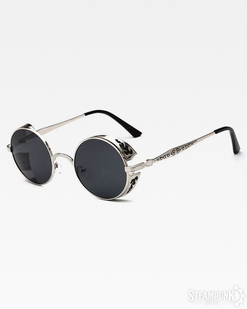 Steampunk Kreis Sonnenbrille