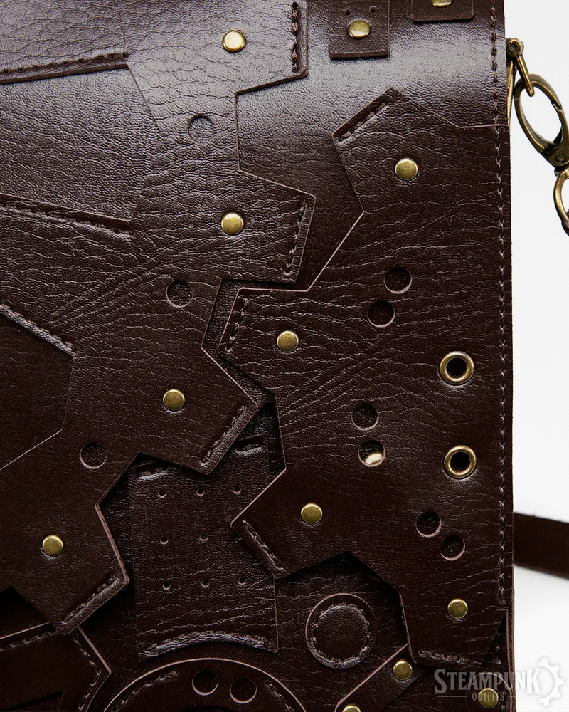 Steampunk Leder Rucksack