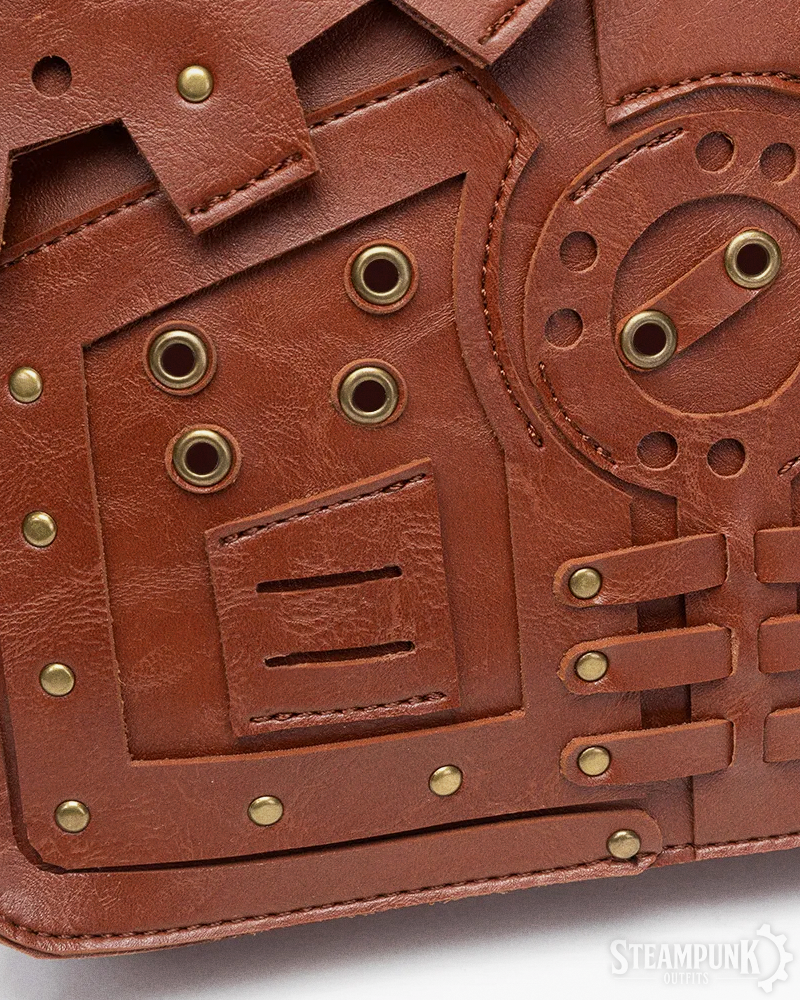Steampunk Leder Rucksack