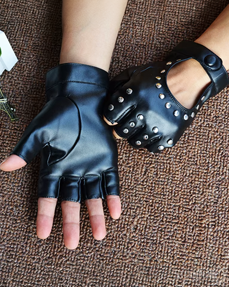 Steampunk Lederhandschuhe