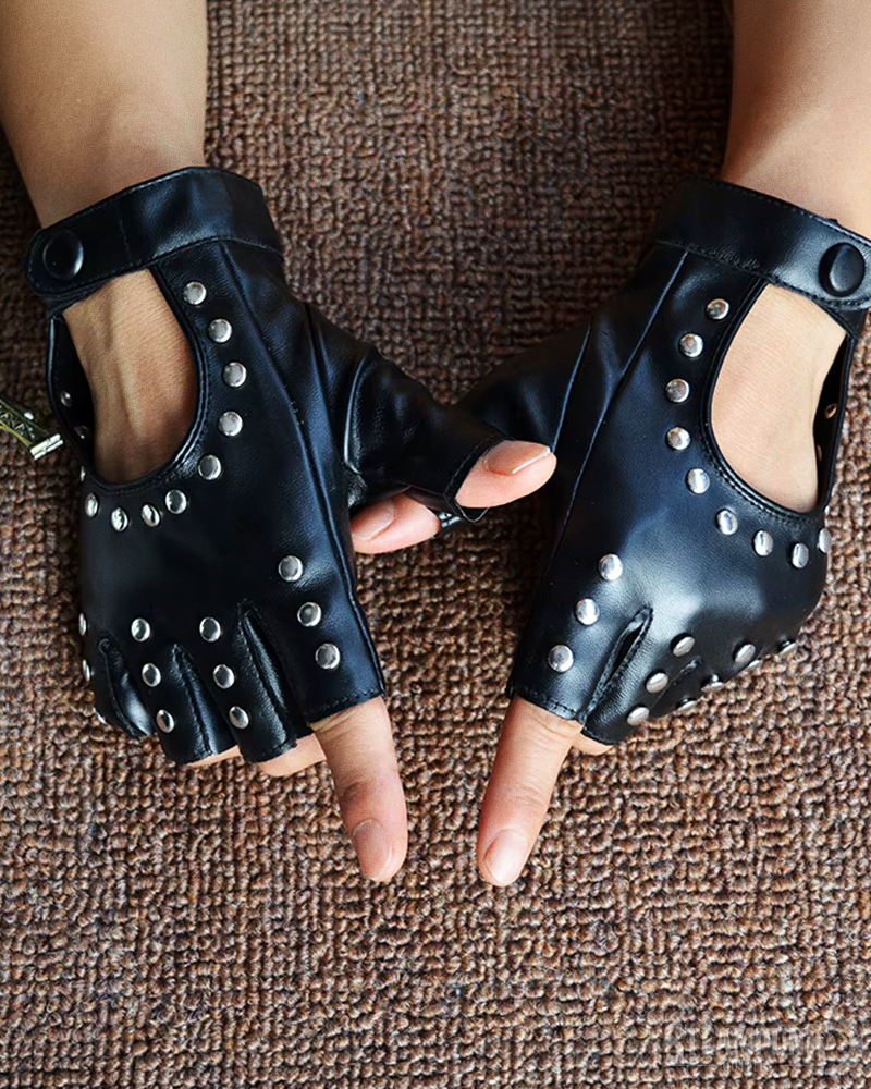 Steampunk Lederhandschuhe