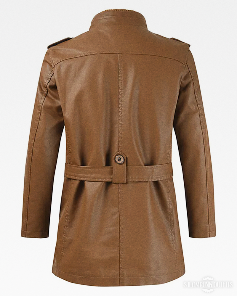 Steampunk Lederjacke für Herren