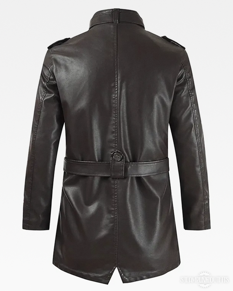Steampunk Lederjacke für Herren