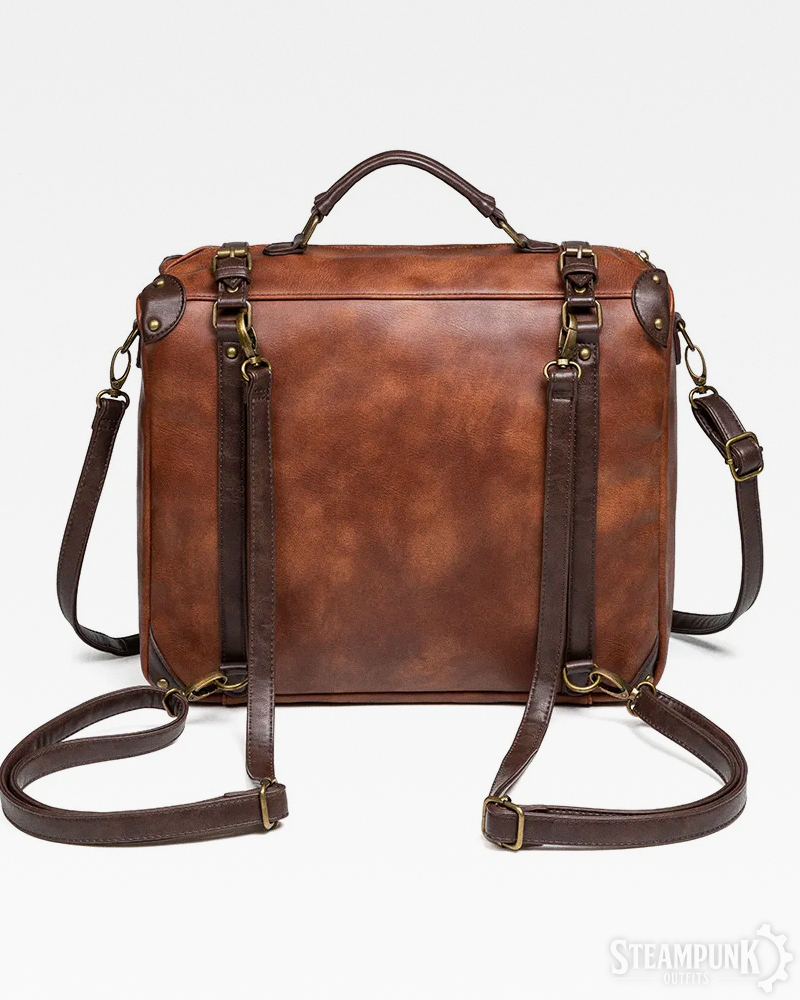 Steampunk Ledertasche