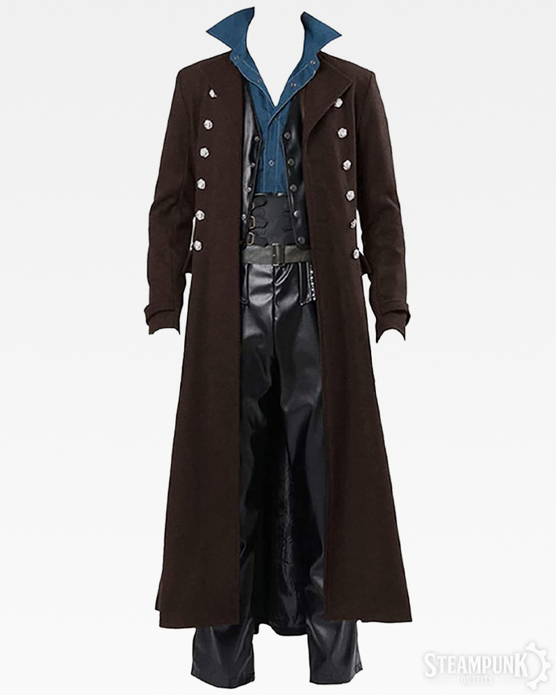 Steampunk Mantel Lang
