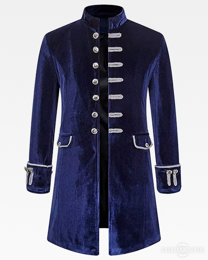 Steampunk Samtmantel
