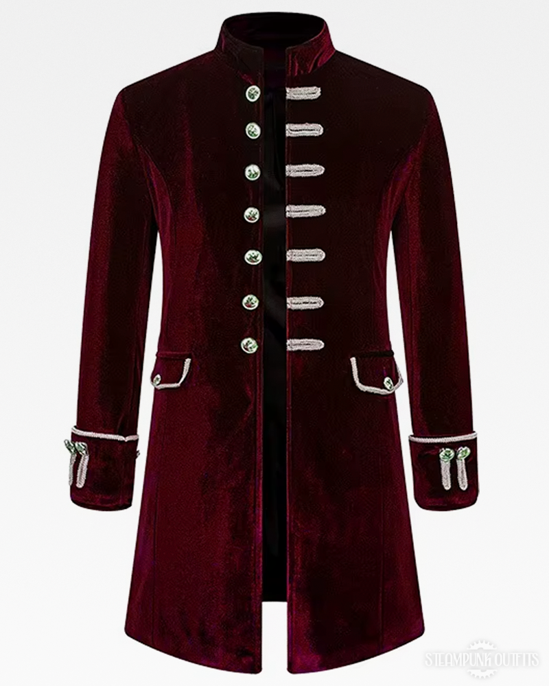 Steampunk Samtmantel