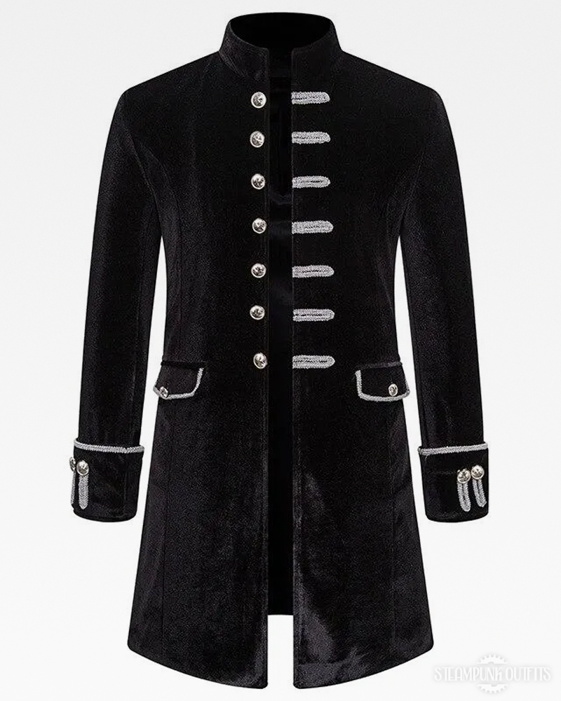 Steampunk Samtmantel