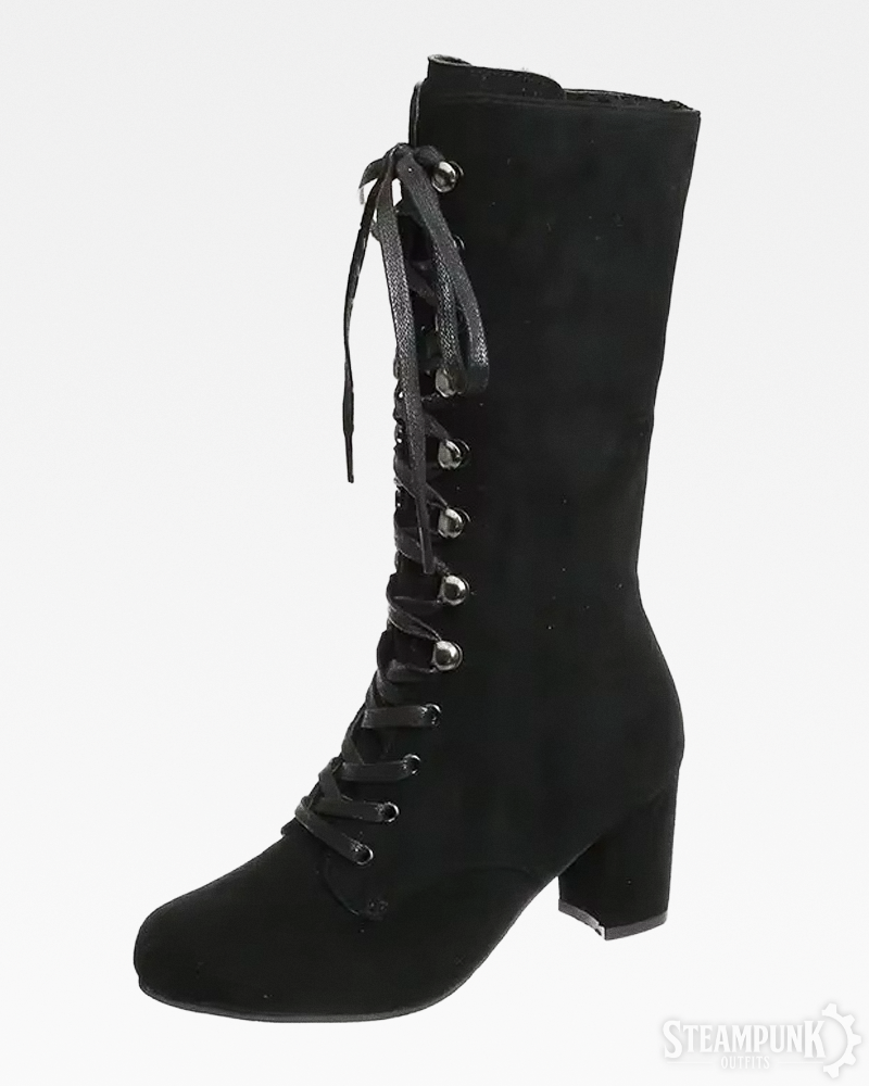 Steampunk Schnürstiefel