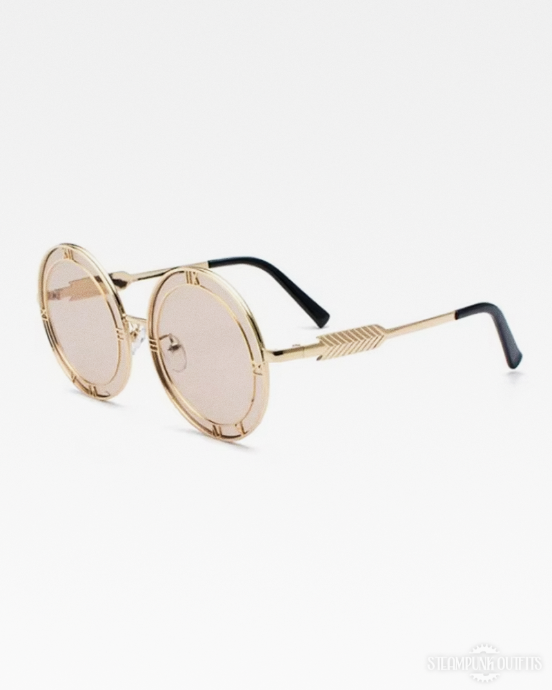 Steampunk Sonnenbrille mit römischen Zahlen