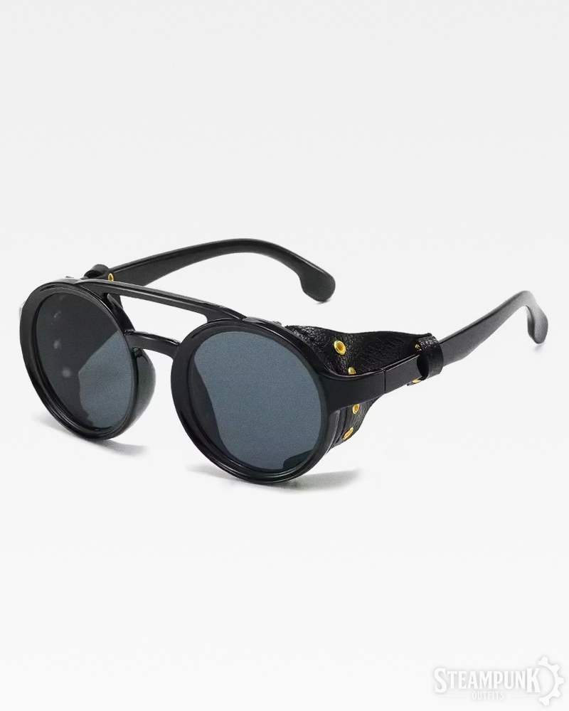 Steampunk Sonnenbrille mit Seitenschutz