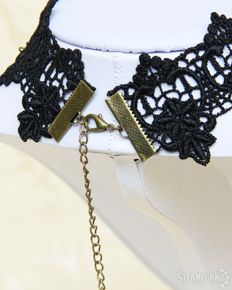 Steampunk Spitzen Choker