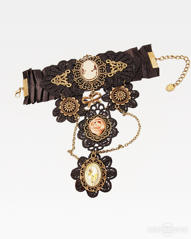Steampunk Spitzenarmband