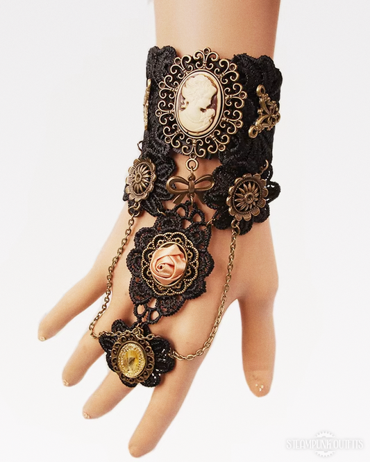 Steampunk Spitzenarmband