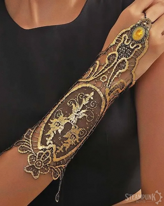 Steampunk Spitzenhandschuhe