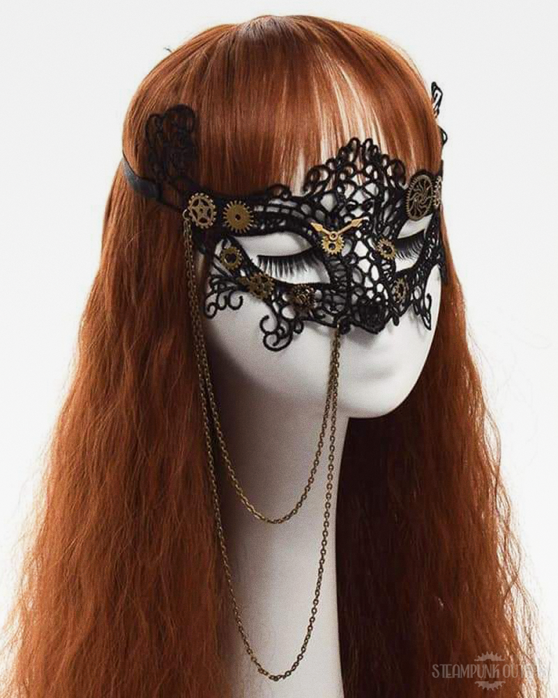 Steampunk Spitzenmaske