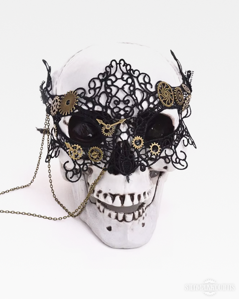 Steampunk Spitzenmaske