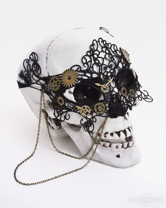 Steampunk Spitzenmaske