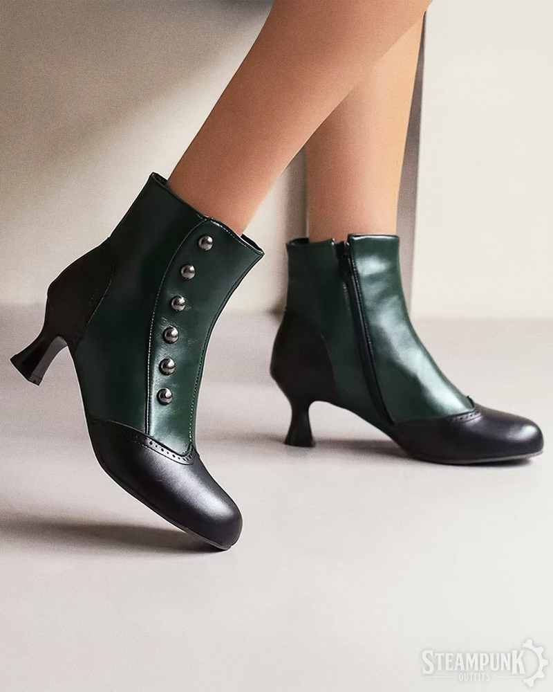 Steampunk Stiefeletten Damen