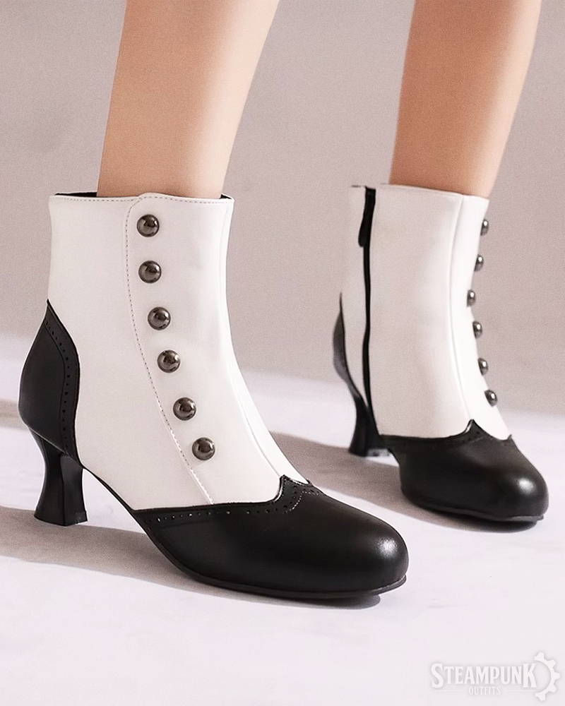 Steampunk Stiefeletten Damen