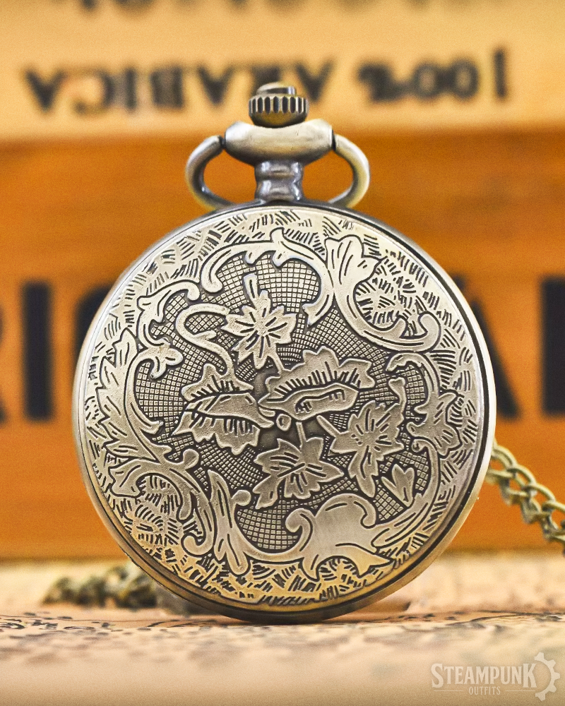 Steampunk Taschenuhr mit Zahnrädern