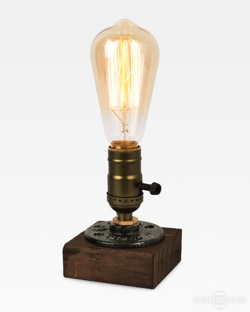 Steampunk Tischlampe