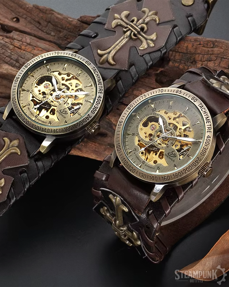Steampunk Uhr Herren