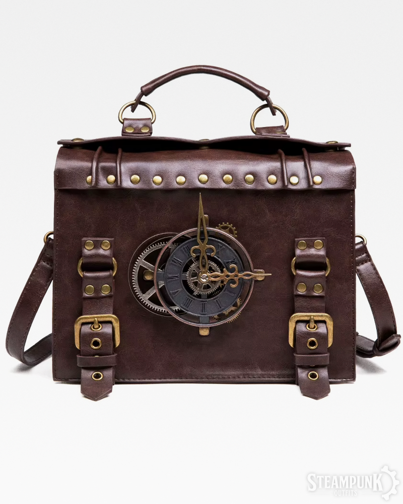 Steampunk Uhr Tasche
