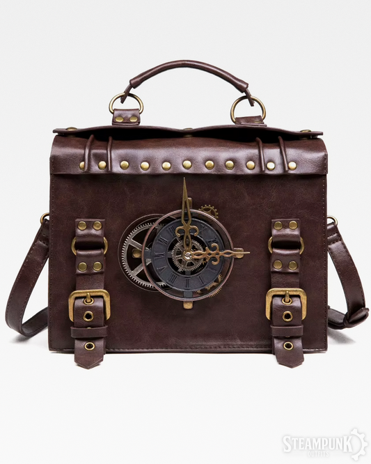 Steampunk Uhr Tasche