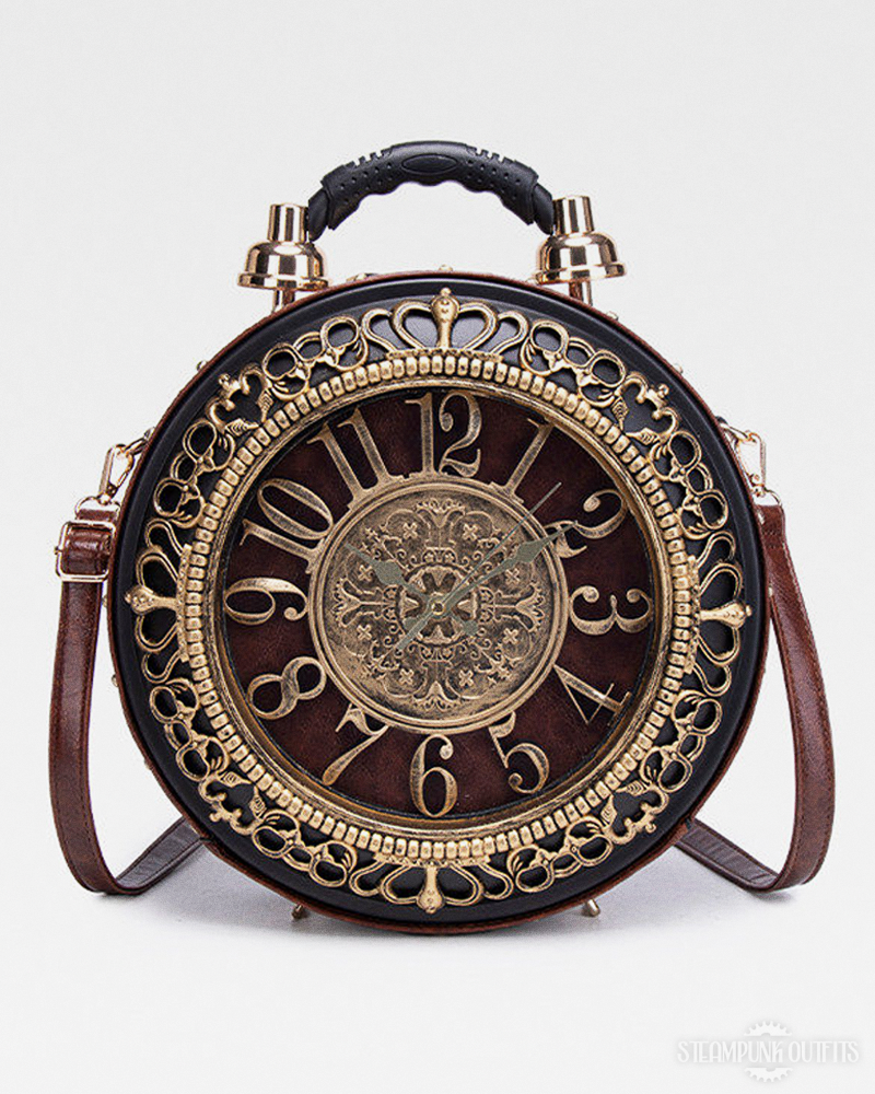 Steampunk Uhren Handtasche