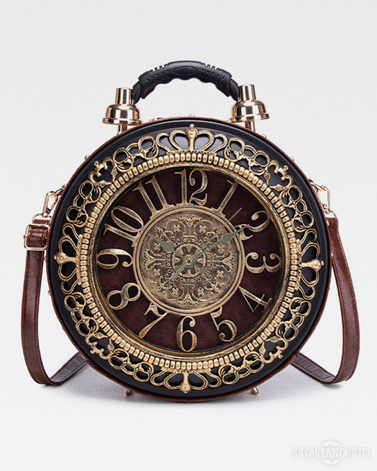 Steampunk Uhren Handtasche