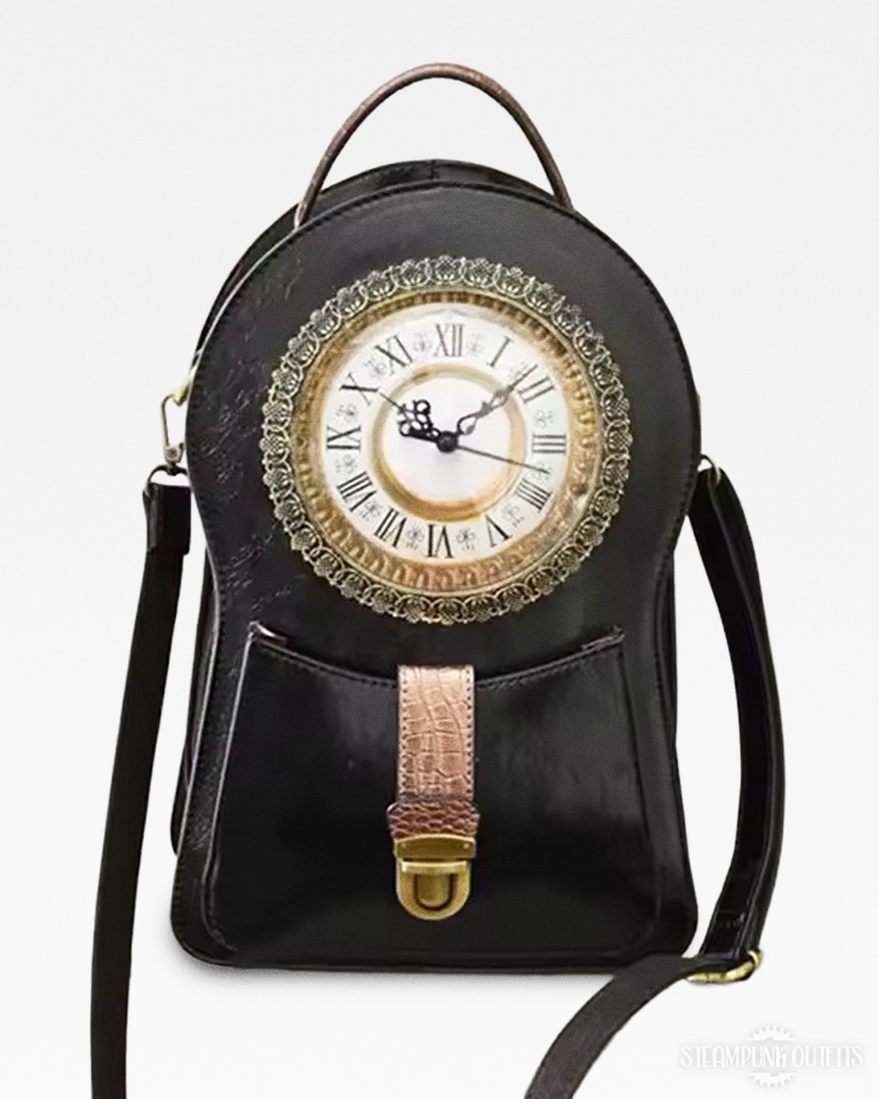 Steampunk Uhren Rucksack