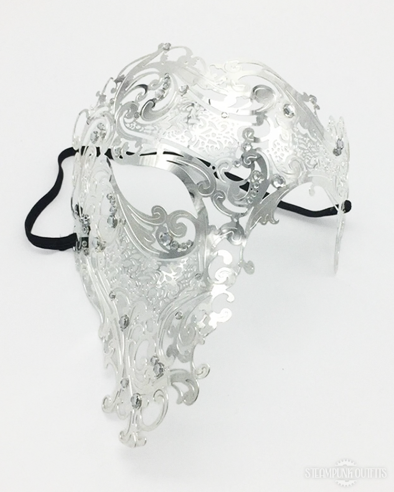 Steampunk Venezianische Halbmaske